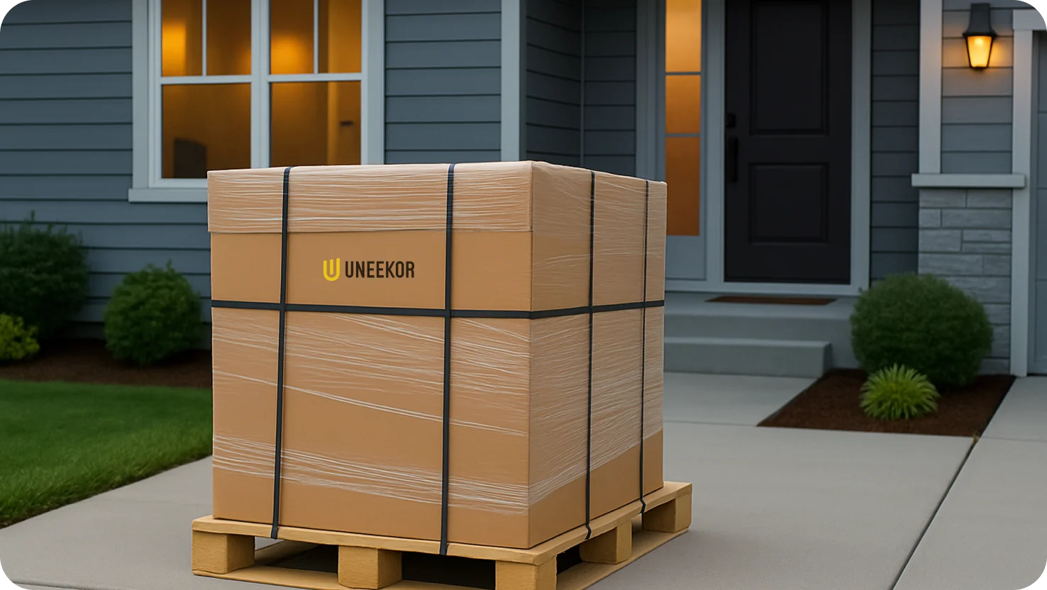 uneekor shipping crate