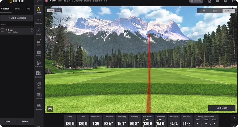 VIEW Software — Your Personal Driving Range